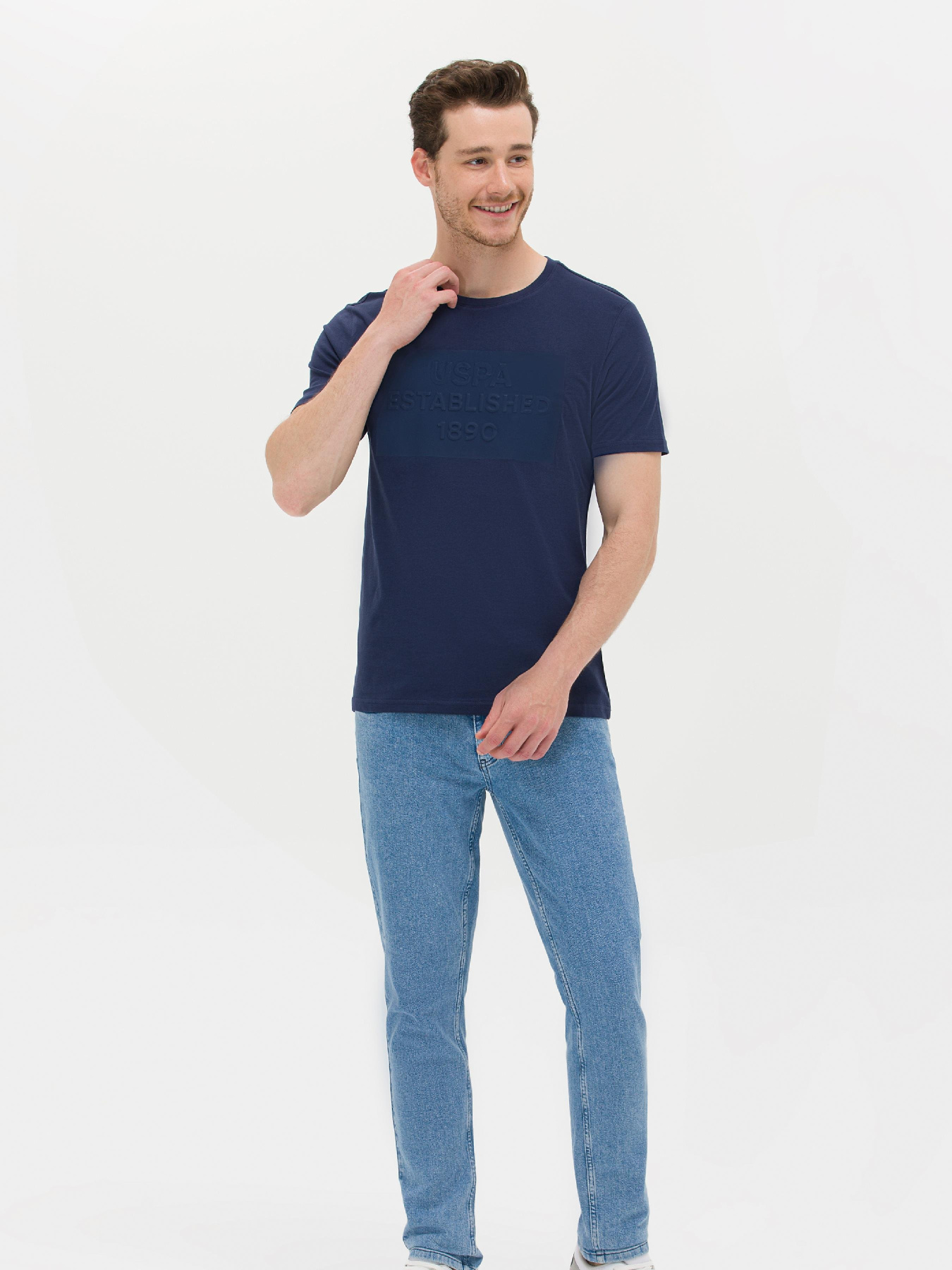 Футболка US Polo модель G081SZ011.000.1612618.VR028 Фото