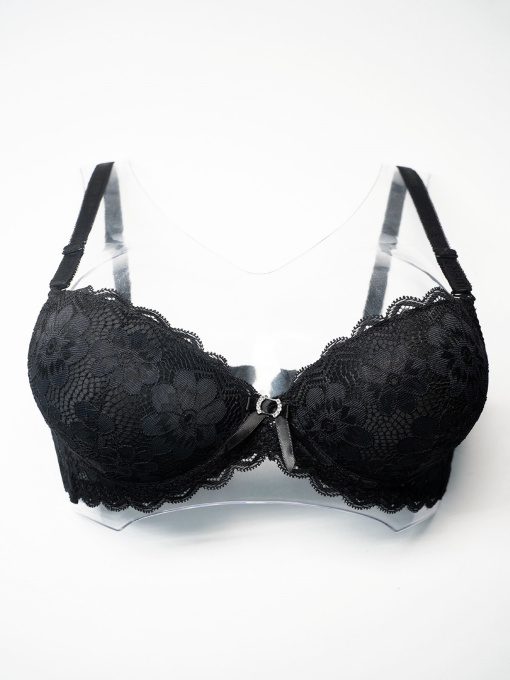 Бюстгальтер ISSA Plus модель BL3-113_черный Фото