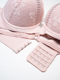 Бюстгальтер ISSA Plus модель BL3-106_розовый Фото