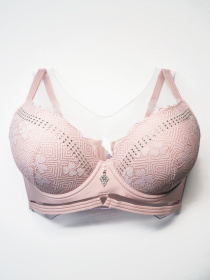 Бюстгальтер ISSA Plus модель BL3-106_розовый Фото