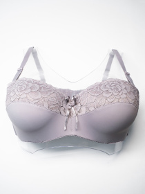 Бюстгальтер ISSA Plus модель BL3-107_серый Бюстгальтер ISSA Plus модель BL3-107_серый Фото