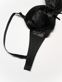 Бюстгальтер ISSA Plus модель BL3-170_черный Фото