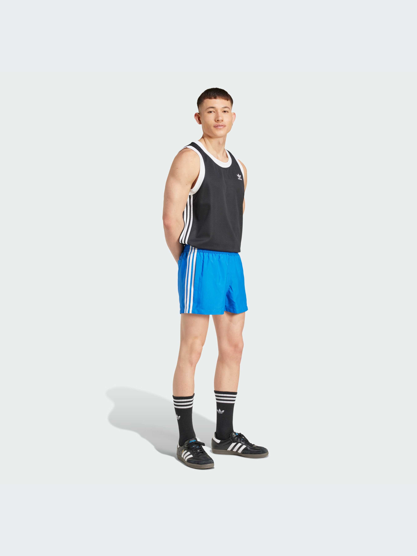 Шорти для плавання Adidas Adicolor модель IY1550 Шорти для плавання Adidas Adicolor модель IY1550 Фото