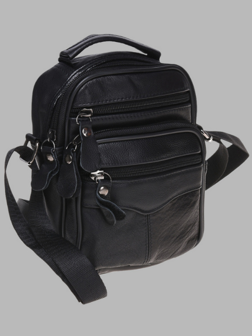Кросс-боди Borsa Leather модель K101b-black Фото