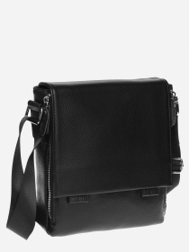 Кросс-боди Borsa Leather модель K18877-black Фото