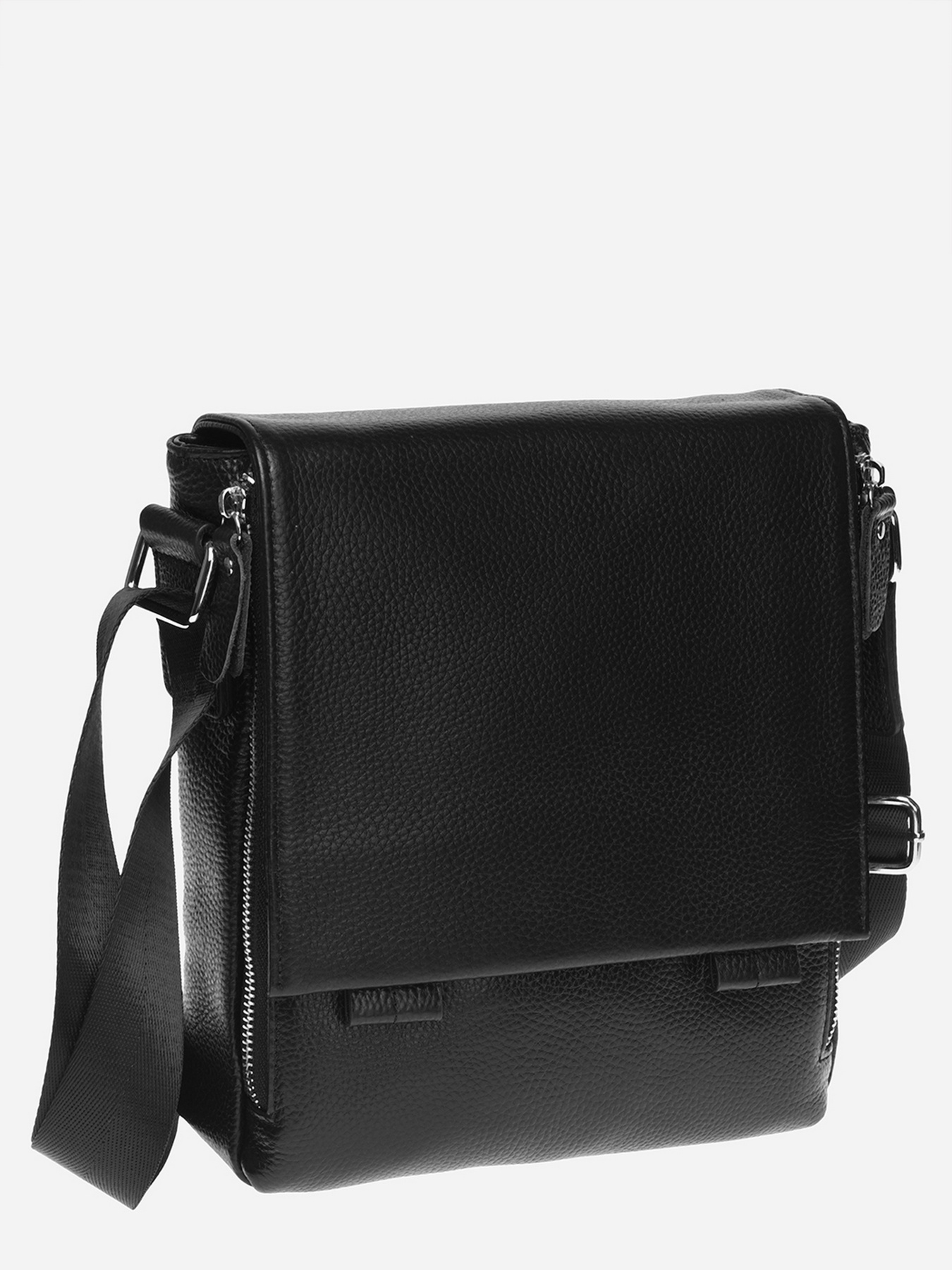 Кросс-боди Borsa Leather модель K18877-black Кросс-боди Borsa Leather модель K18877-black Фото