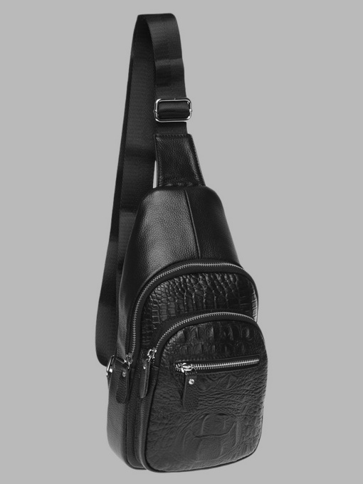 Рюкзаки Borsa Leather модель K1142-black Фото