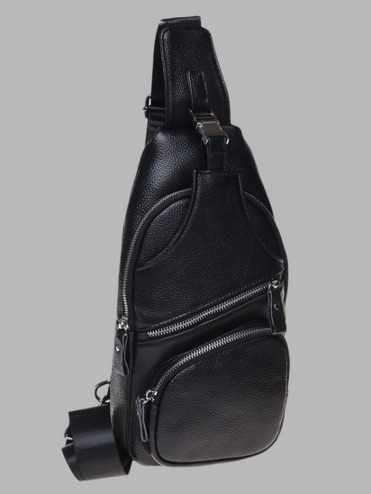 Рюкзак Borsa Leather модель K15026-black - фото