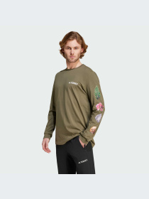 Лонгслів Adidas Graphics модель IY4303 Фото