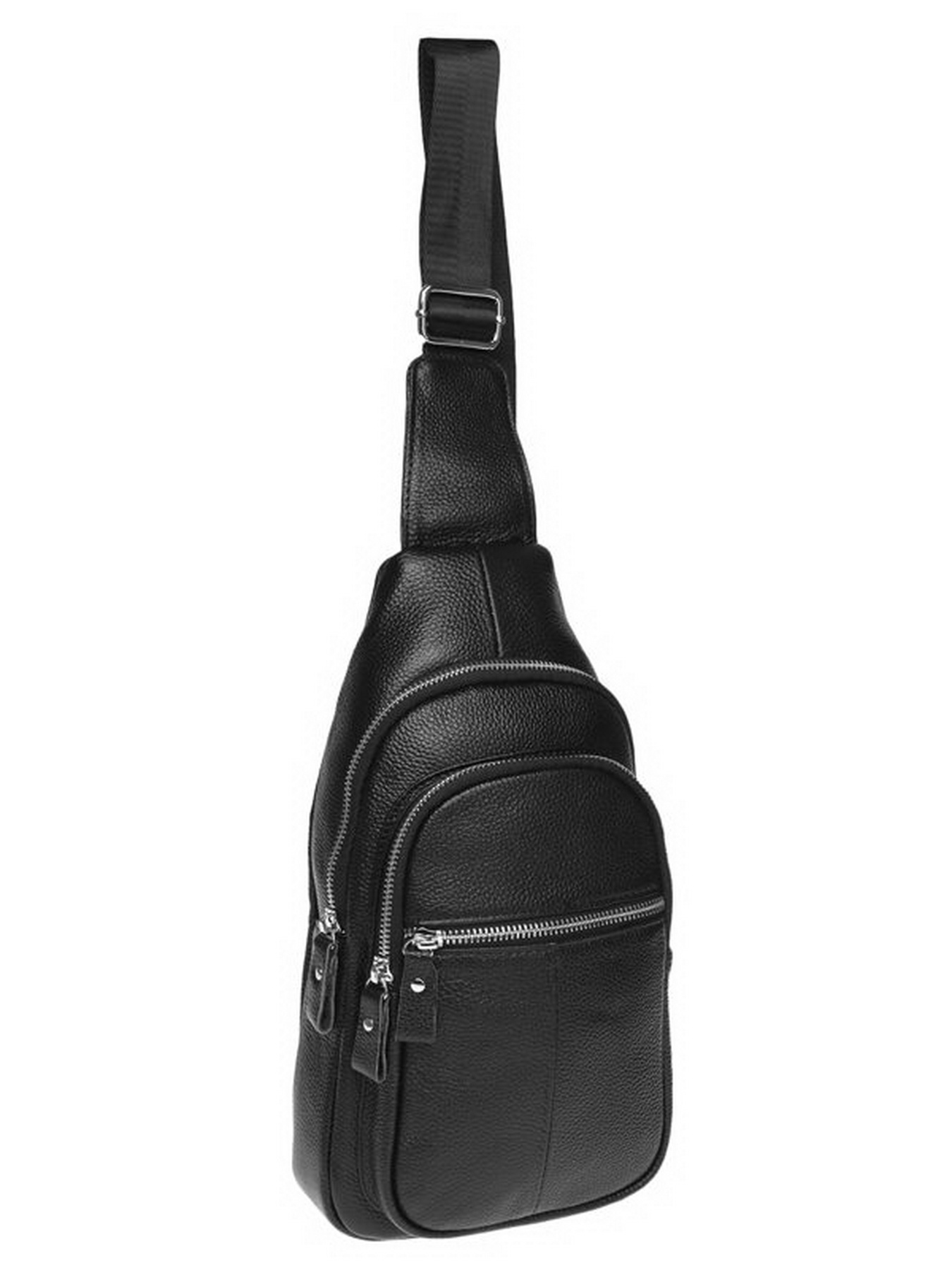 Рюкзак Borsa Leather модель K15060-black Фото