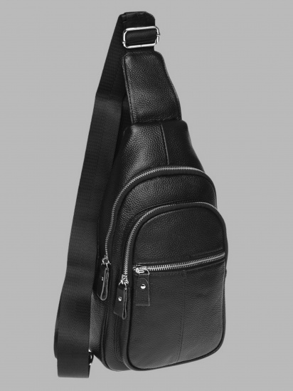 Рюкзак Borsa Leather модель K15060-black - фото