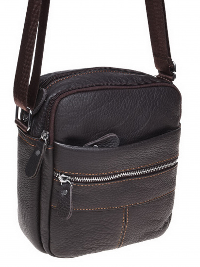 Крос-боді Borsa Leather модель K11020-brown — фото 4 - INTERTOP