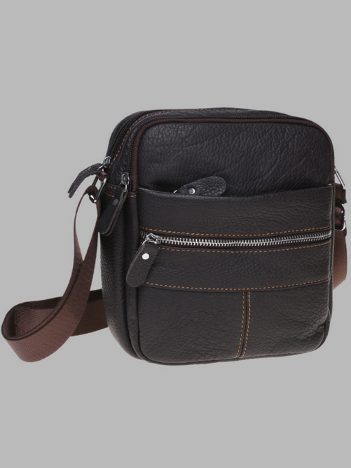 Крос-боді Borsa Leather модель K11020-brown Фото