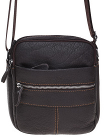 Кросс-боди Borsa Leather модель K11020-brown Фото