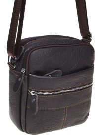 Кросс-боди Borsa Leather модель K11020-brown Фото