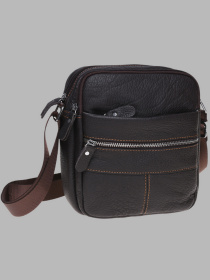 Кросс-боди Borsa Leather модель K11020-brown Фото