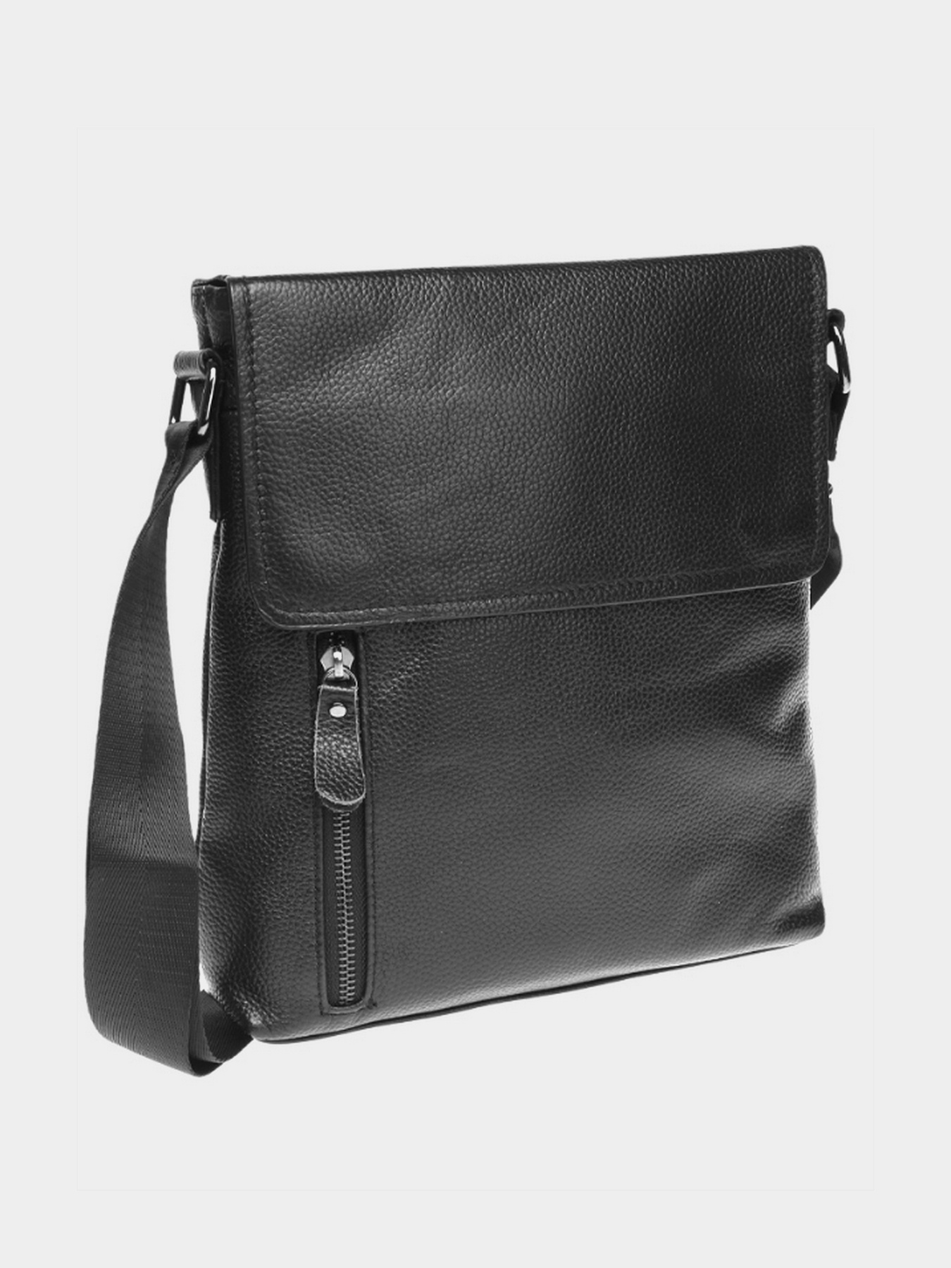 Кросс-боди Borsa Leather модель K17859-black Фото