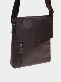 Кросс-боди Borsa Leather модель K17859-brown Фото