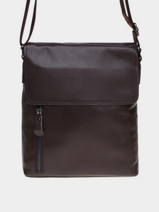 Кросс-боди Borsa Leather модель K17859-brown Фото