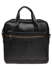 Портфель Borsa Leather модель K11118-black Фото