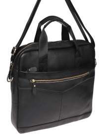 Портфель Borsa Leather модель K11118-black Фото