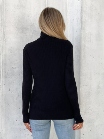 Водолазка ISSA Plus модель WN20-575_черный Фото