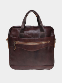 Портфель Borsa Leather модель K11118-brown Портфель Borsa Leather модель K11118-brown Фото