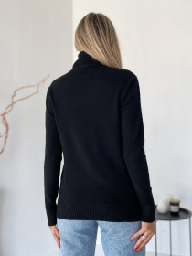 Водолазка ISSA Plus модель WN20-579_черный Фото