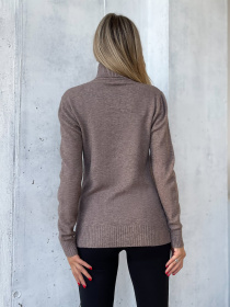 Водолазка ISSA Plus модель WN20-579_темно_бежевый Фото