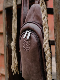 Кросс-боди Legessy модель KR_018-1_Brown_G Фото