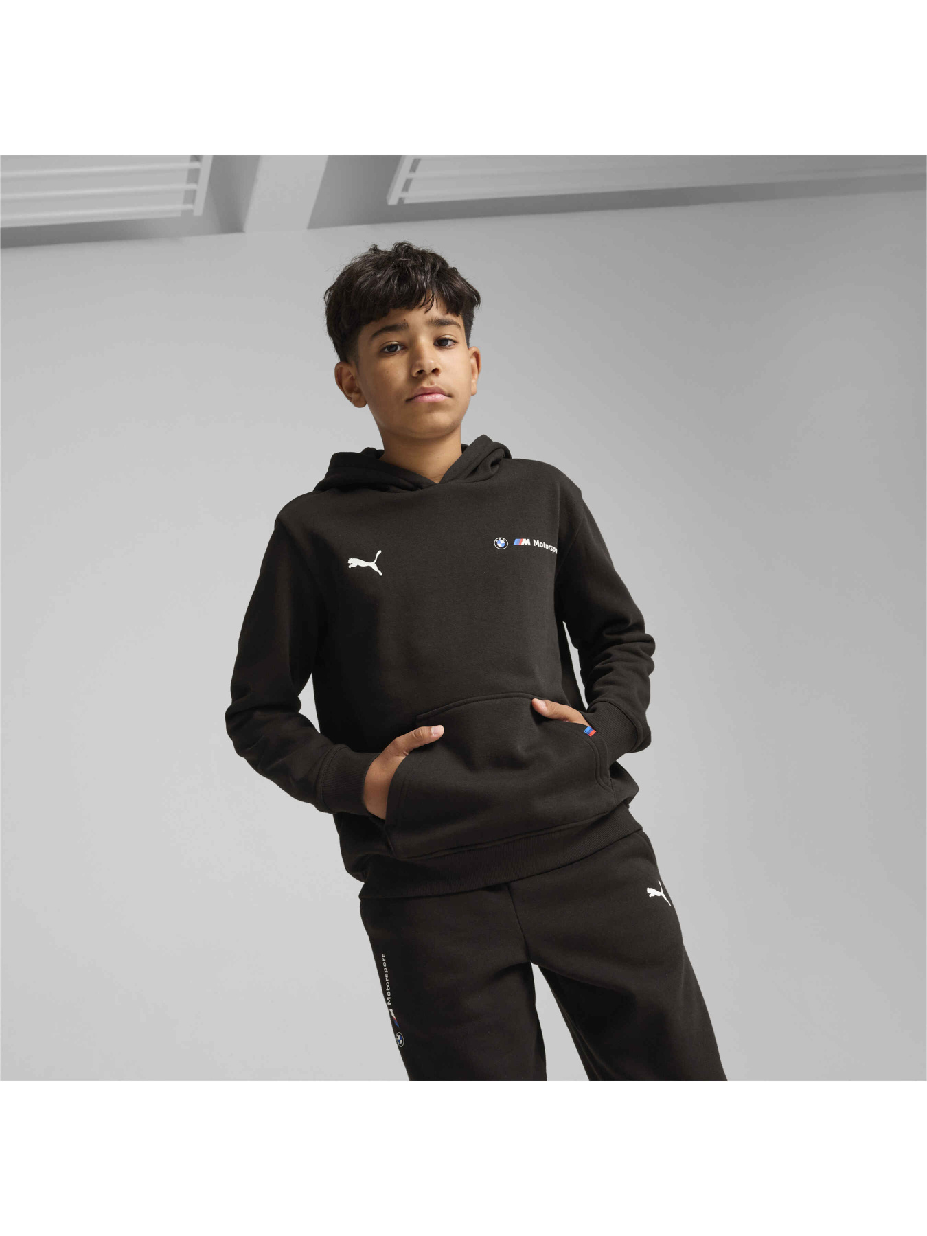 Худі PUMA Bmw Mms Kids Ess Hoodie Fl модель 627545 Фото
