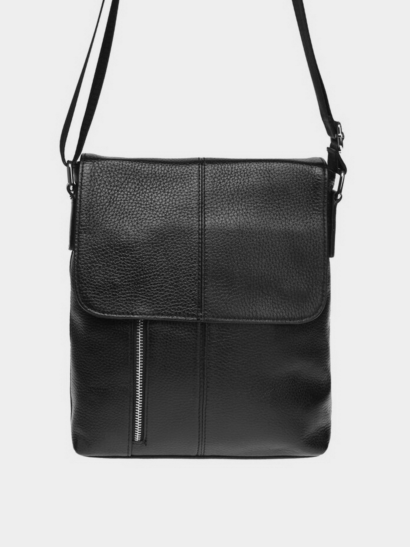 Кросс-боди Borsa Leather модель K15103-black Фото