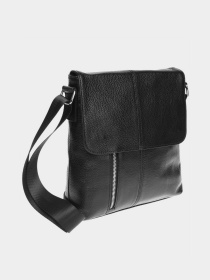 Кросс-боди Borsa Leather модель K15103-black Фото