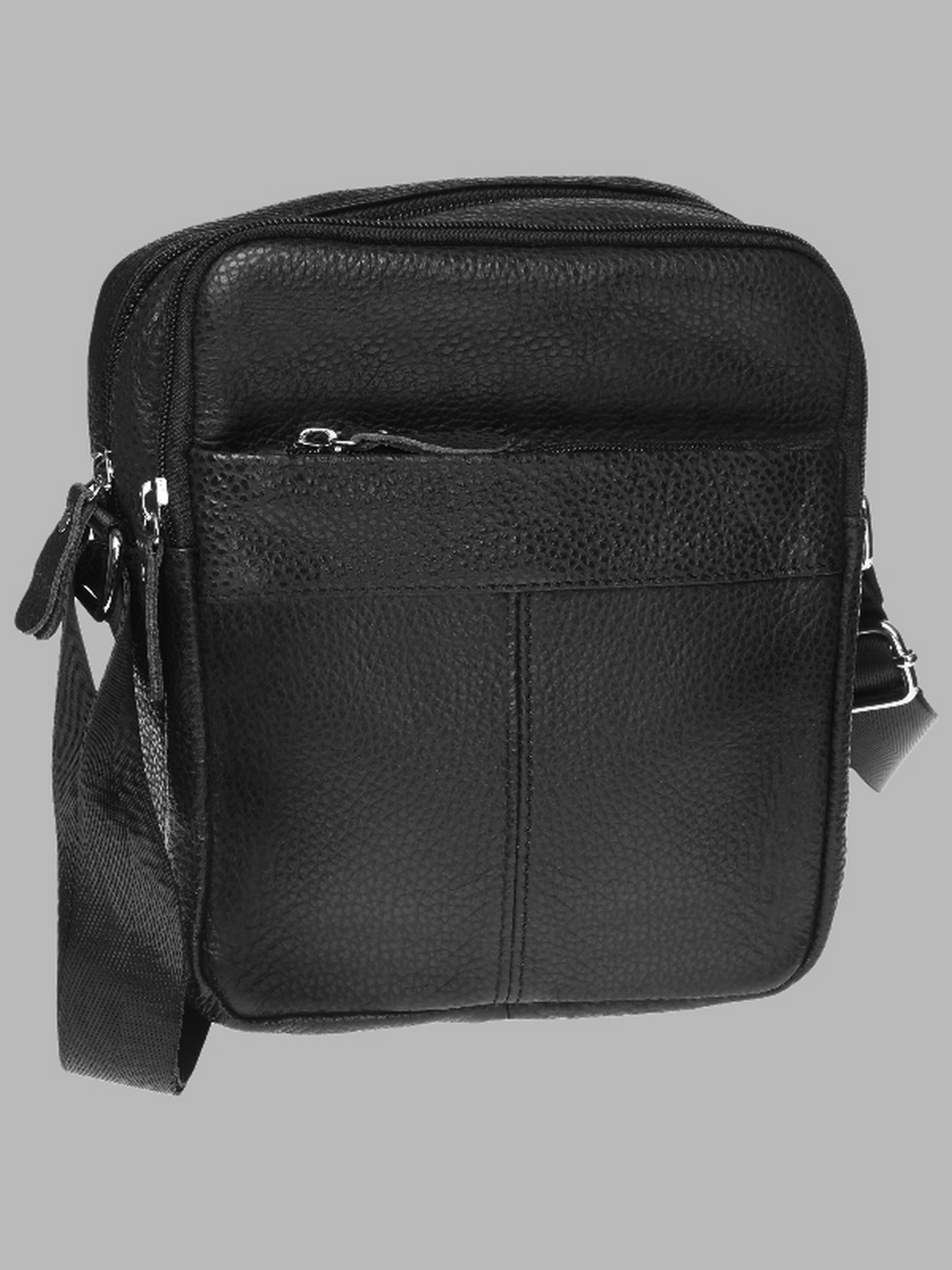 Кросс-боди Borsa Leather модель K11025-black Фото