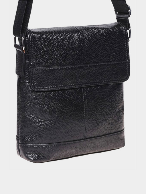 Кросс-боди Borsa Leather модель K13822-black Фото