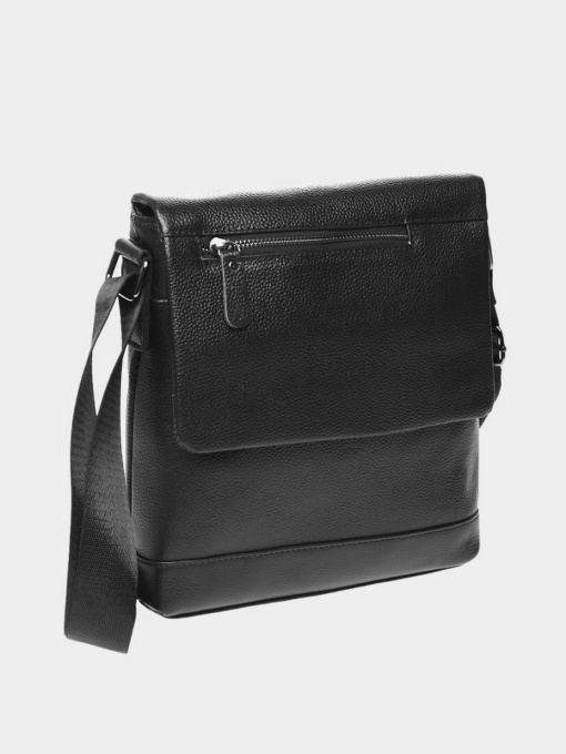 Кросс-боди Borsa Leather модель K18146-black Фото