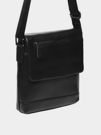 Крос-боді Borsa Leather модель K18146-black Крос-боді Borsa Leather модель K18146-black Фото