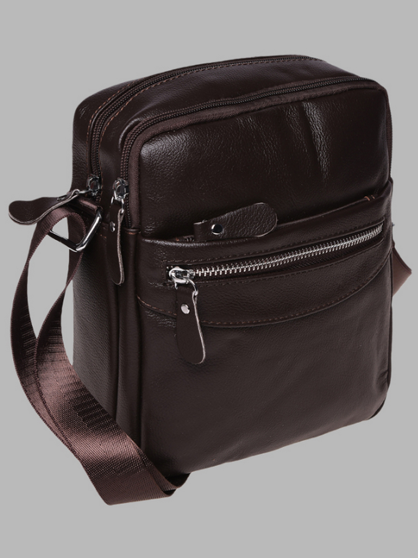 Кросс-боди Keizer модель K11029-dark-brown Фото