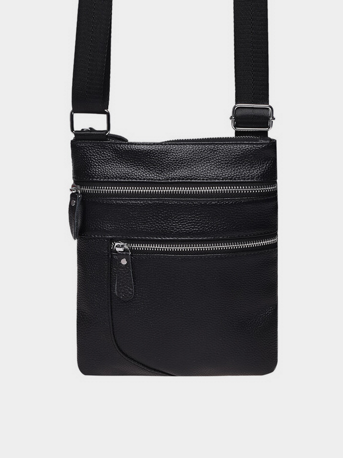 Кросс-боди Borsa Leather модель K1307-black Фото
