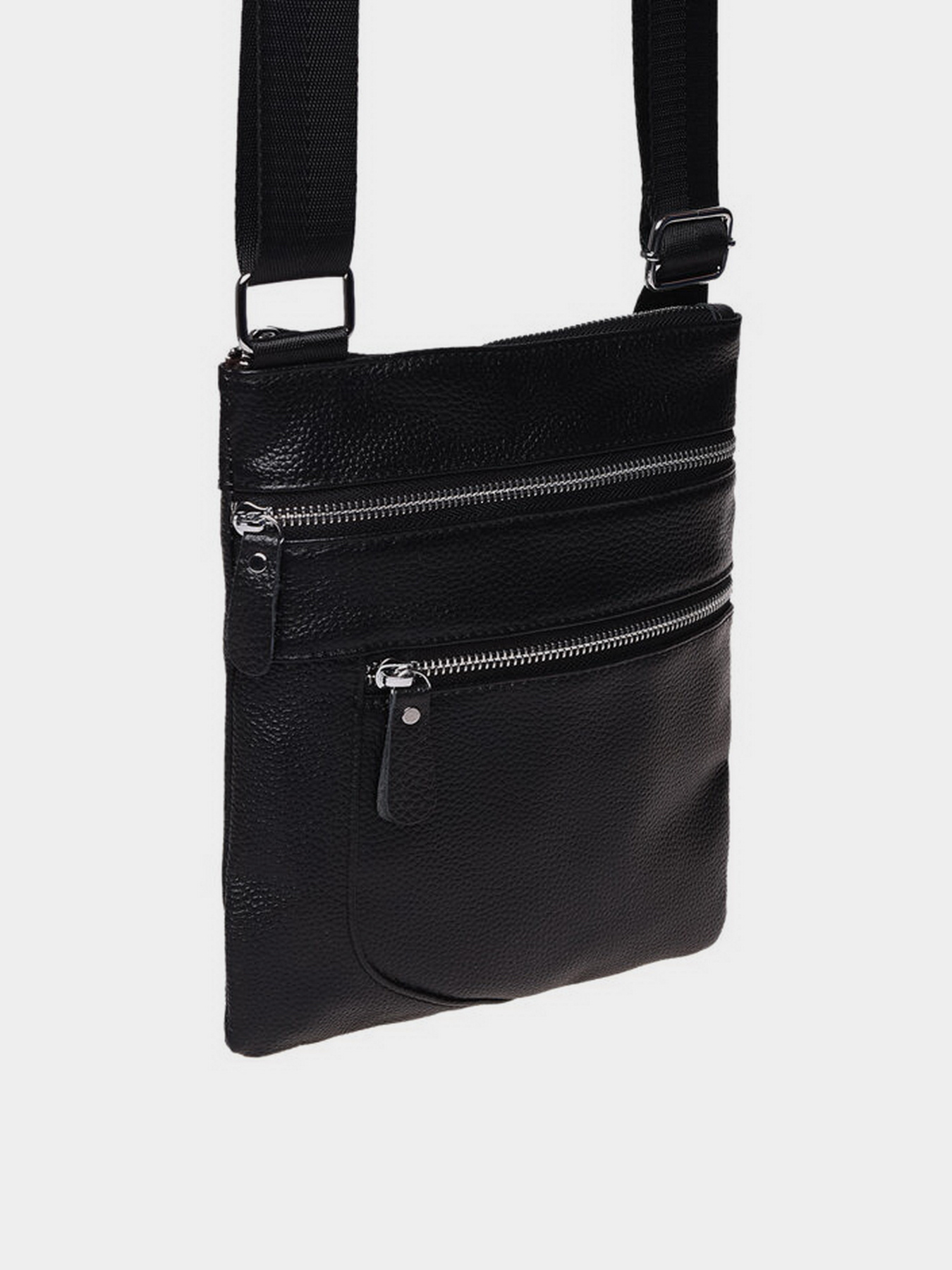 Кросс-боди Borsa Leather модель K1307-black Фото