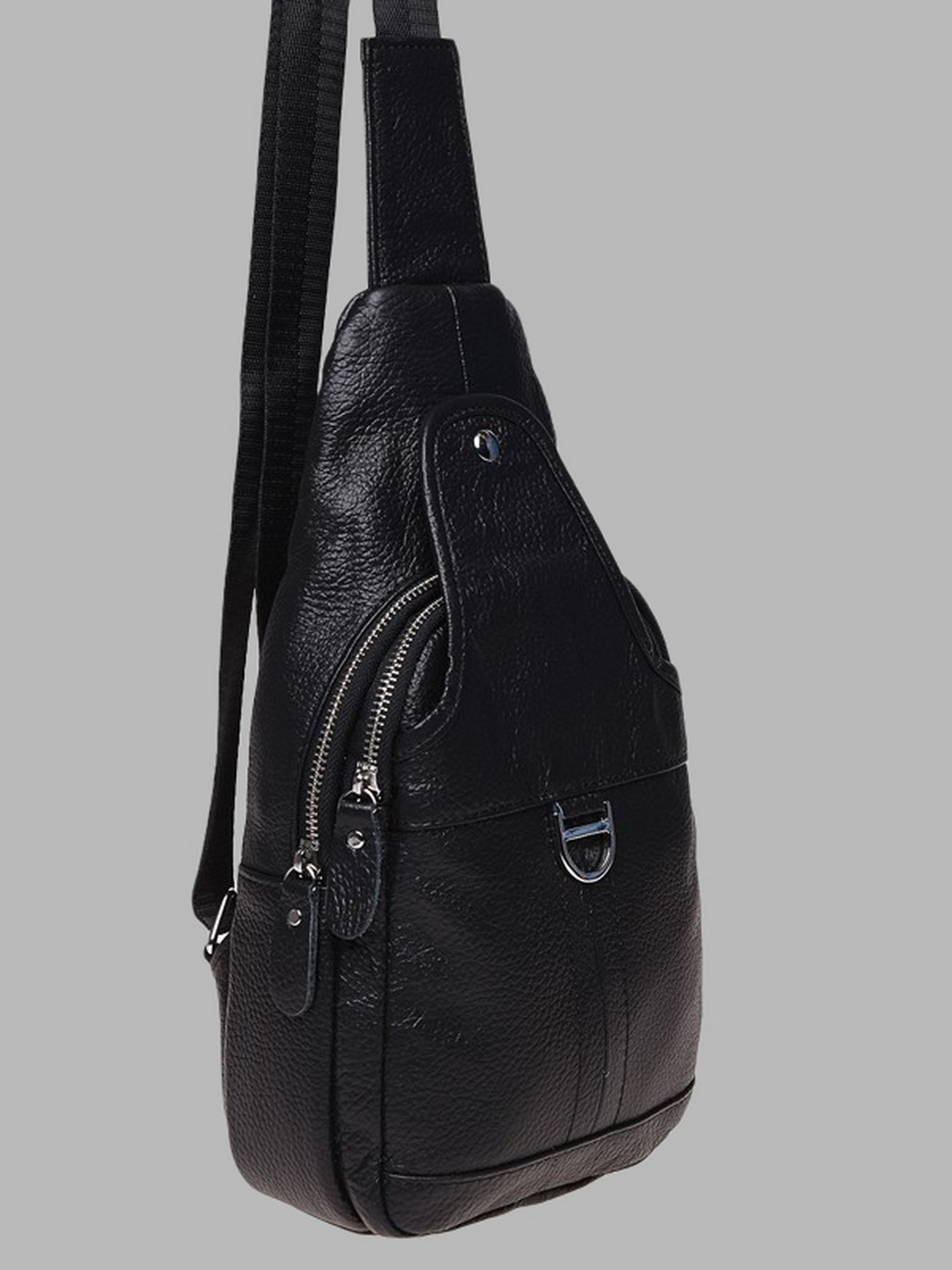 Рюкзаки Borsa Leather модель K1202-black Фото