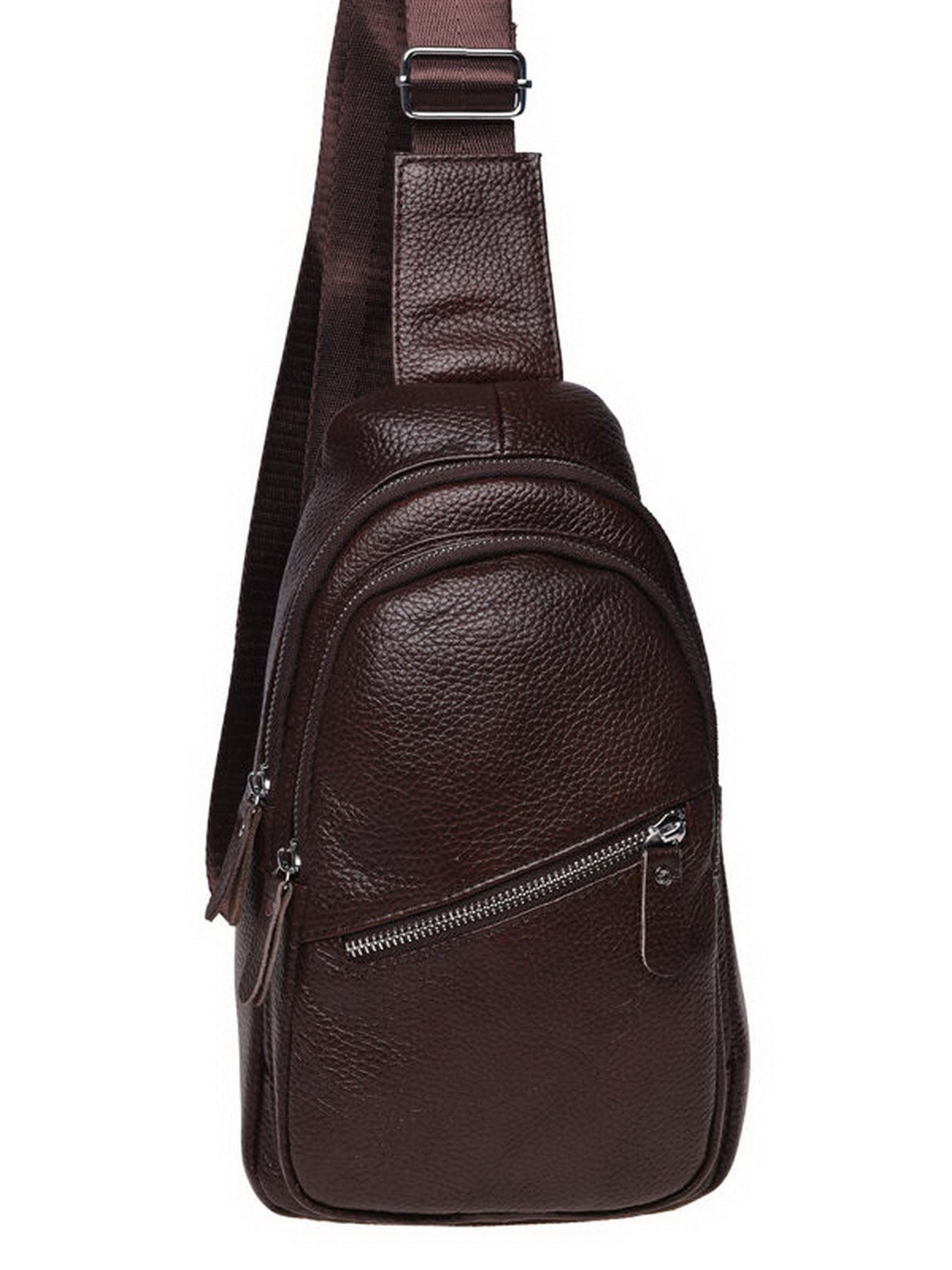 Рюкзаки Borsa Leather модель K1330-brown Фото
