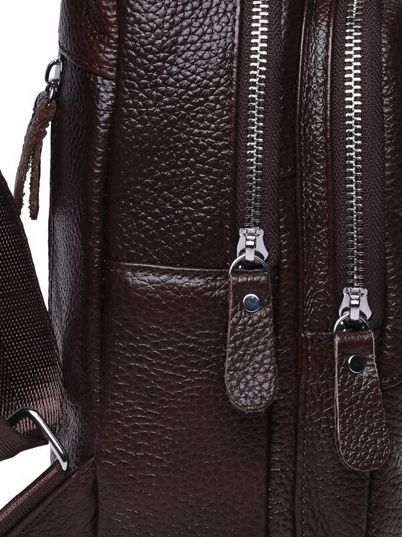 Рюкзаки Borsa Leather модель K1330-brown Фото