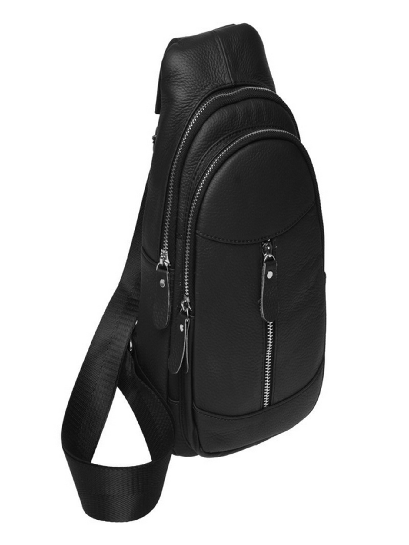 Повсякденний рюкзак Borsa Leather модель K1318-black Фото