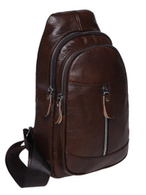Рюкзаки Borsa Leather модель K1318-brown Фото