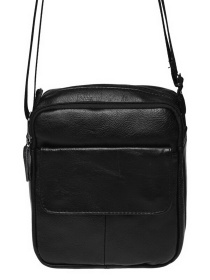 Кросс-боди Borsa Leather модель K11031-black Фото