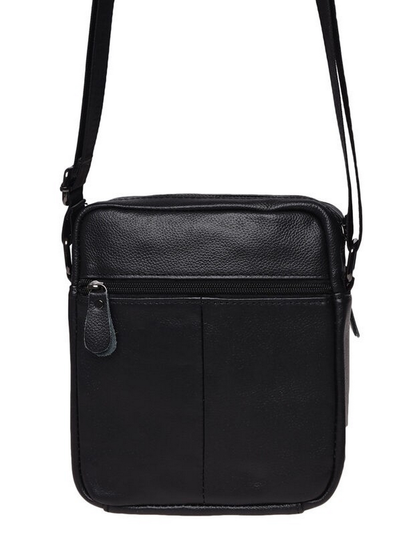 Кросс-боди Borsa Leather модель K11169a-black Фото