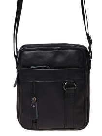 Кросс-боди Borsa Leather модель K11169a-black Фото