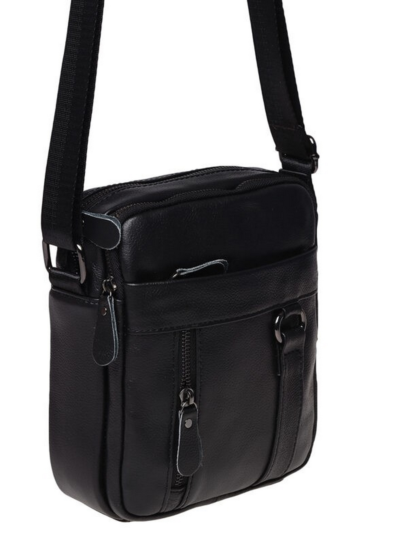 Крос-боді Borsa Leather модель K11169a-black Фото