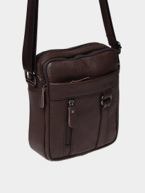 Кросс-боди Borsa Leather модель K11169a-brown Фото